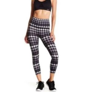 K-deer polka dot crop leggings
